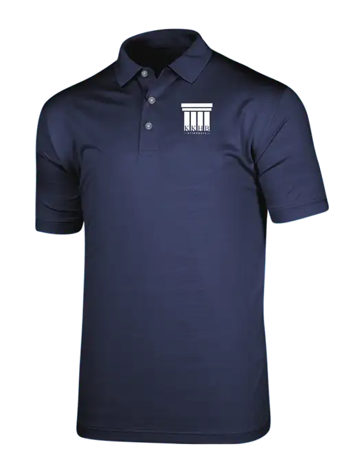 Callaway Vibrant Navy Ventilated Polo w/KKHB Attorneys Logo