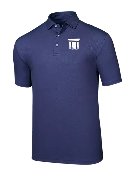 Callaway Birdseye Navy Polo w/KKHB Attorneys Logo