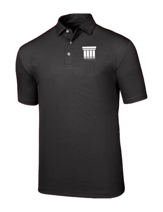 Callaway Birdseye Black Polo w/KKHB Attorneys Logo