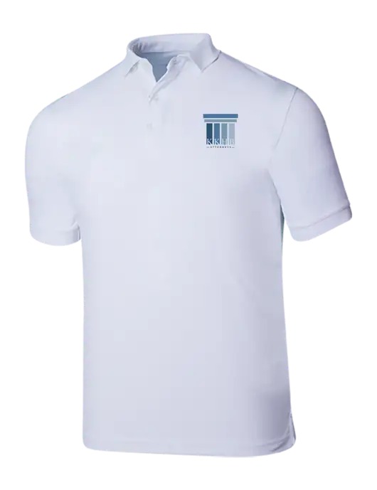 Callaway Ottoman Bright White Polo w/KKHB Attorneys Logo