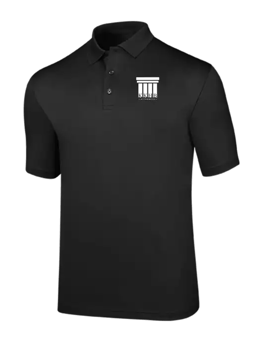 Callaway Opti-Dri Black Chev Polo w/KKHB Attorneys Logo