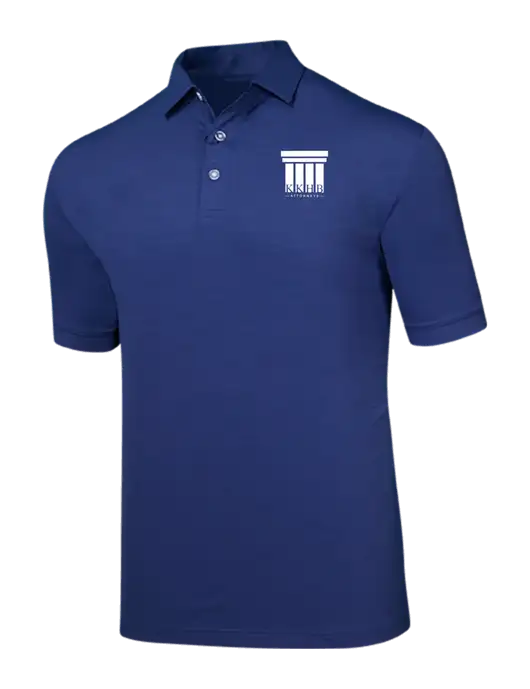 Callaway Navy Fashion Tonal Polo w/KKHB Attorneys Logo