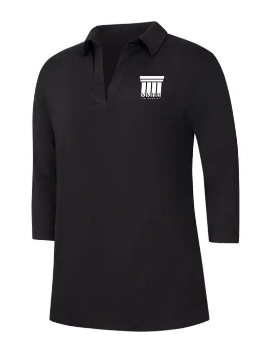 Womens Black Luxe Knit Tunic w/KKHB Attorneys Logo