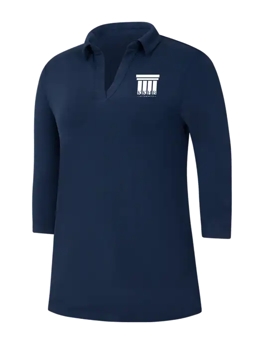 Navy Womens Luxe Knit Tunic w/KKHB Attorneys Logo