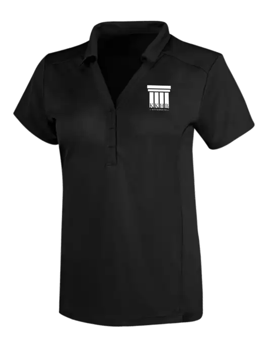 OGIO Blacktop Womens Framework Polo w/KKHB Attorneys Logo