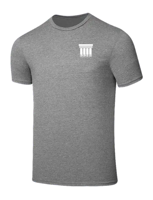 Seriously Soft Grey Frost T-Shirt w/KKHB Attorneys Logo