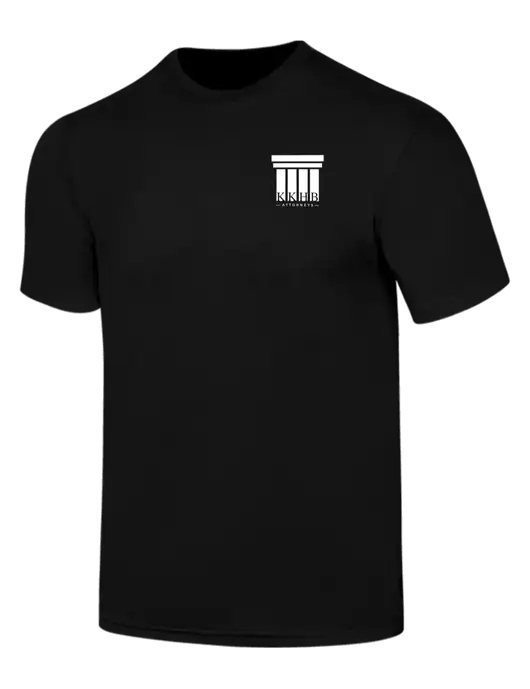 Simply Soft Black 4.5oz  Poly/Combed Ring Spun Cotton T-Shirt w/KKHB Attorneys Logo