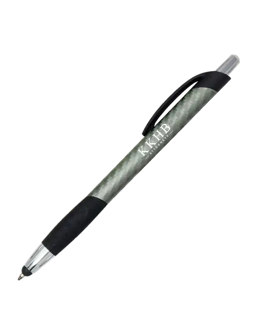 Sunray Gunmetal Stylus Pen w/KKHB Attorneys Logo