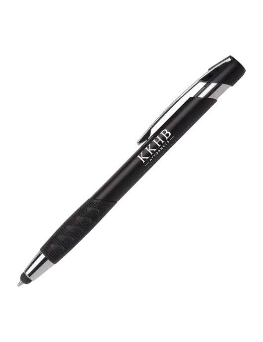 Alize Black Stylus Black Ink Pen w/KKHB Attorneys Logo