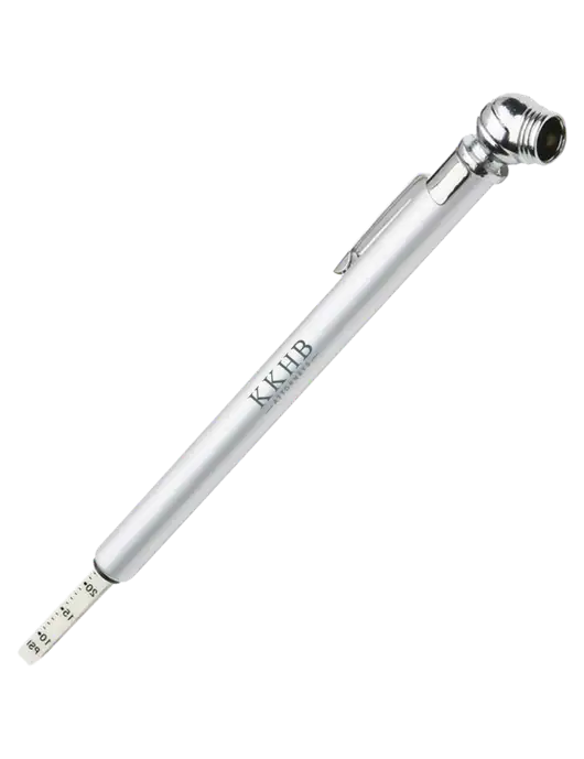 Quick View Silver Tire Gauge w/KKHB Attorneys Logo