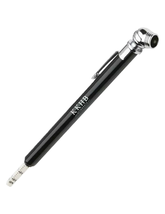 Quick View Black Tire Gauge w/KKHB Attorneys Logo