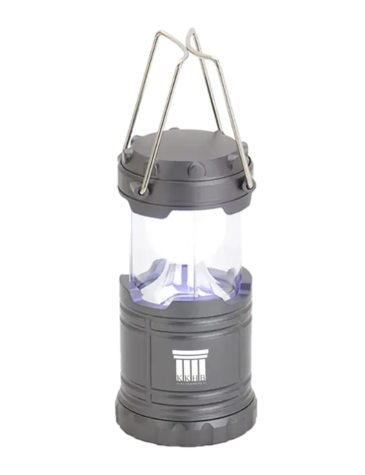 Gunmetal Mini Retro Lantern w/KKHB Attorneys Logo