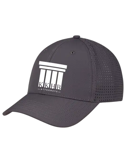 Charcoal Performance Stretchable Cap Hook & Loop w/KKHB Attorneys Logo
