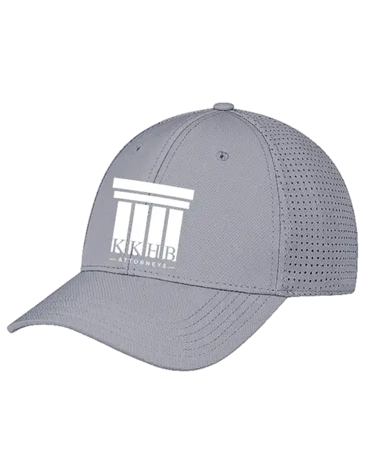 Grey Performance Stretchable Cap Hook & Loop w/KKHB Attorneys Logo