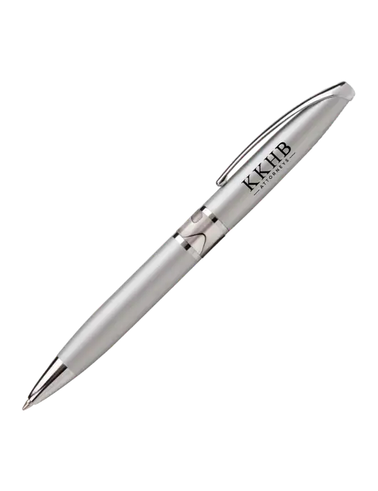 Illusion Silver Pen - Black Ink w/KKHB Attorneys Logo