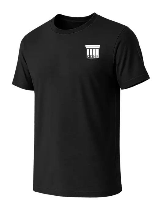 BELLA+CANVAS Black CVC Short Sleeve Tee w/KKHB Attorneys Logo