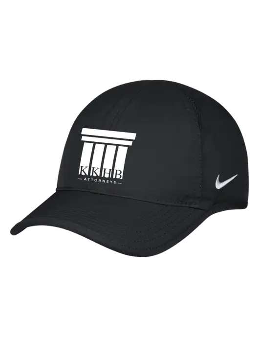 Nike Black Featherlight Cap w/KKHB Attorneys Logo