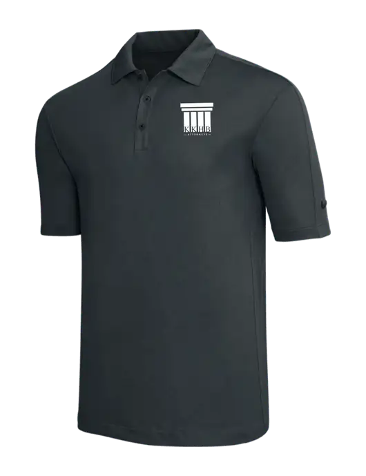 Nike Dark Grey Tech Sport Dri-FIT Polo w/KKHB Attorneys Logo