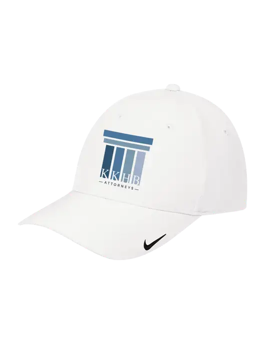 Nike White Dri-FIT Legacy Cap w/KKHB Attorneys Logo