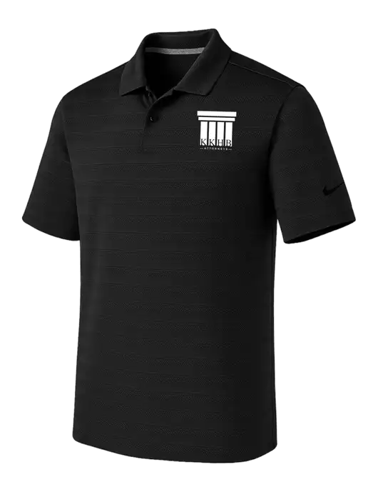 Nike Black Dri-FIT Vapor Jacquard Polo w/KKHB Attorneys Logo