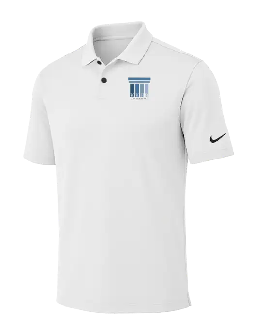 Nike White Dri-FIT Vapor Polo w/KKHB Attorneys Logo