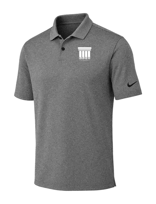 Nike Dark Grey Heather Dri-FIT Vapor Polo w/KKHB Attorneys Logo