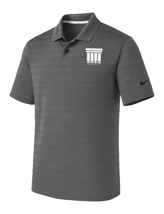 Nike Dark Medium Grey Dri-FIT Vapor Jacquard Polo w/KKHB Attorneys Logo