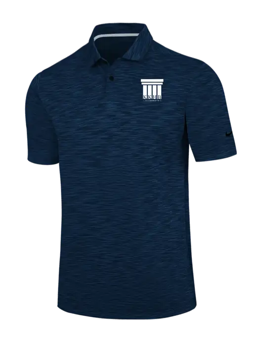 Nike Navy Dri-FIT Vapor Space Dyed Polo w/KKHB Attorneys Logo