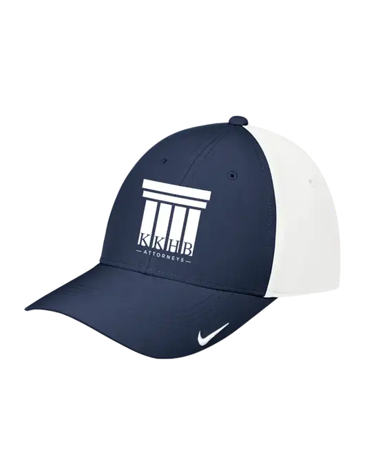 Nike Navy/White Dri-FIT Legacy Cap w/KKHB Attorneys Logo