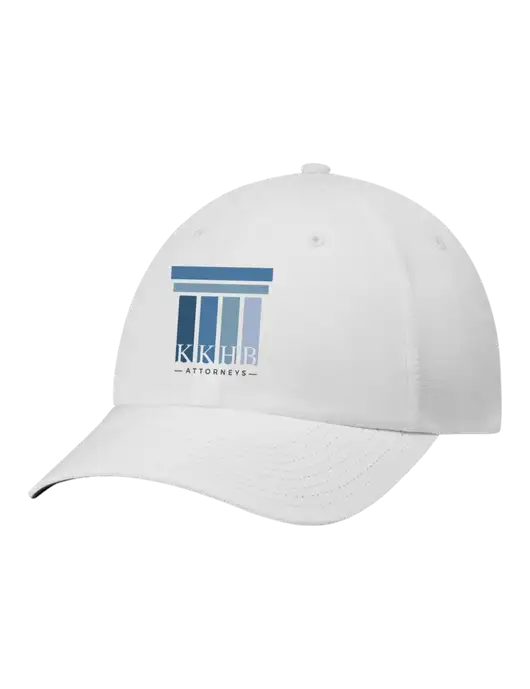 Richardson Relaxed Performance Lite White Cap w/KKHB Attorneys Logo