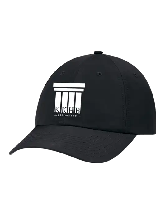 Richardson Relaxed Performance Lite Black Cap w/KKHB Attorneys Logo