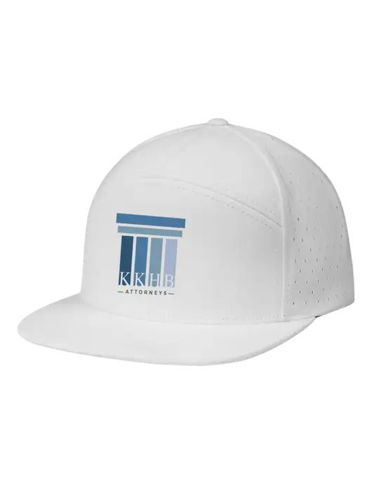 Richardson White Cannon Cap w/KKHB Attorneys Logo