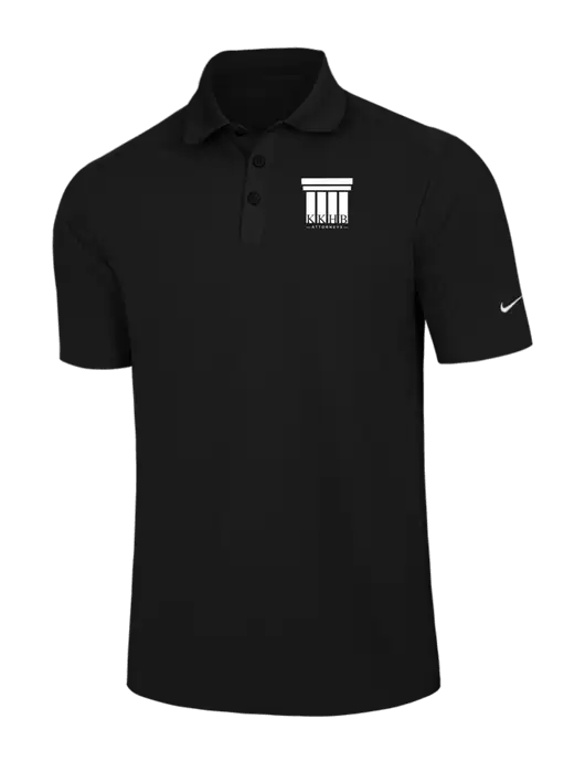 Nike Black Dri-FIT Classic Polo w/KKHB Attorneys Logo