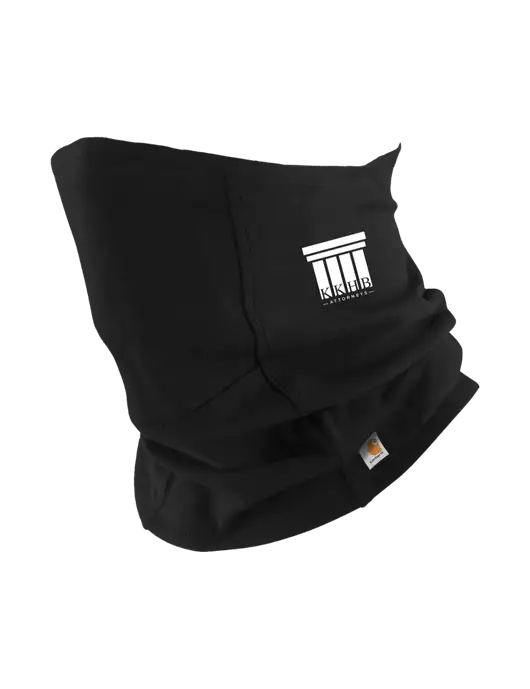 Carhartt Black Cotton Blend Filter Pocket Gaiter w/KKHB Attorneys Logo